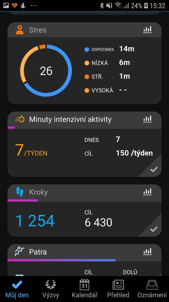 Az alkalmazás kezdőképernyője