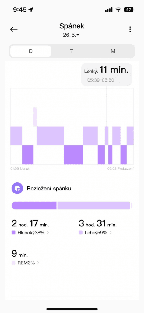 Az alkalmazás segítségével értékelheti alvását