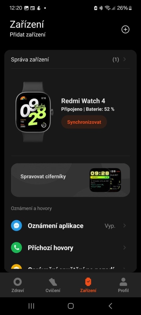 Készülék beállításai