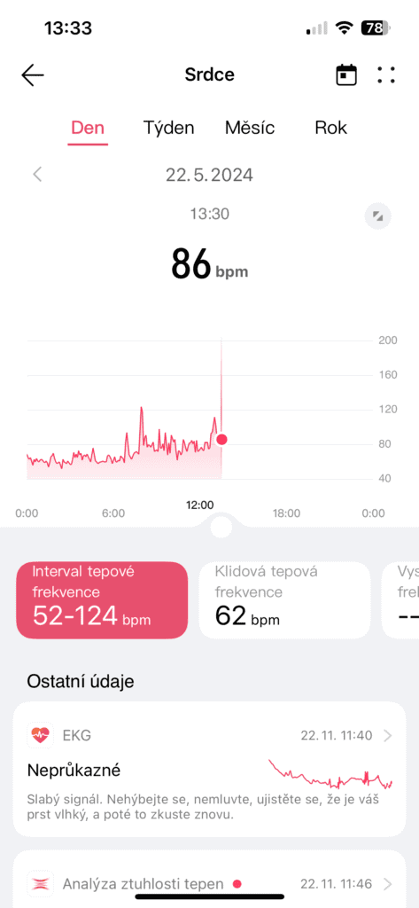 Az adatok visszamenőleg is megtekinthetők