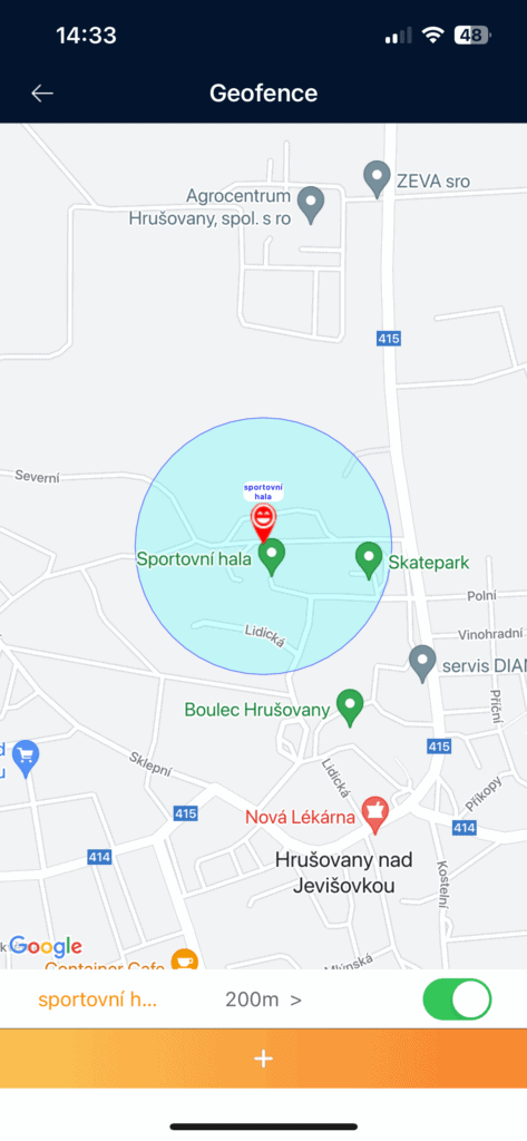 Biztonságos zónák beállítása