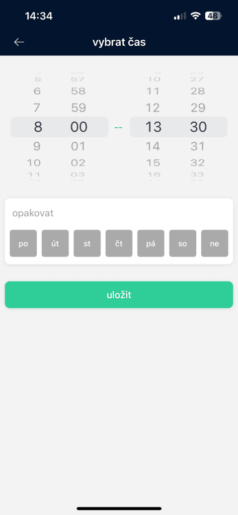 Egyszerűen kiválaszthat egy adott időszakot