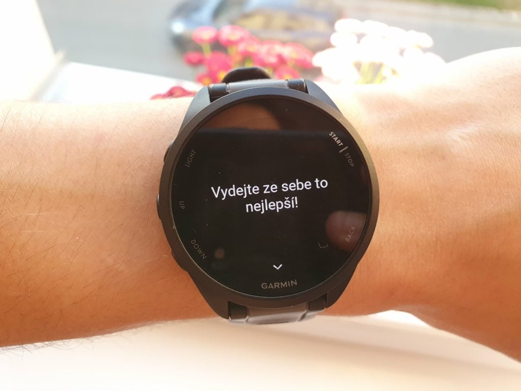 Rövid motivációs üzenet a végén