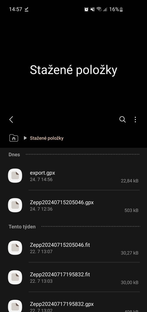 A mentett fájl másolása a telefon memóriájába