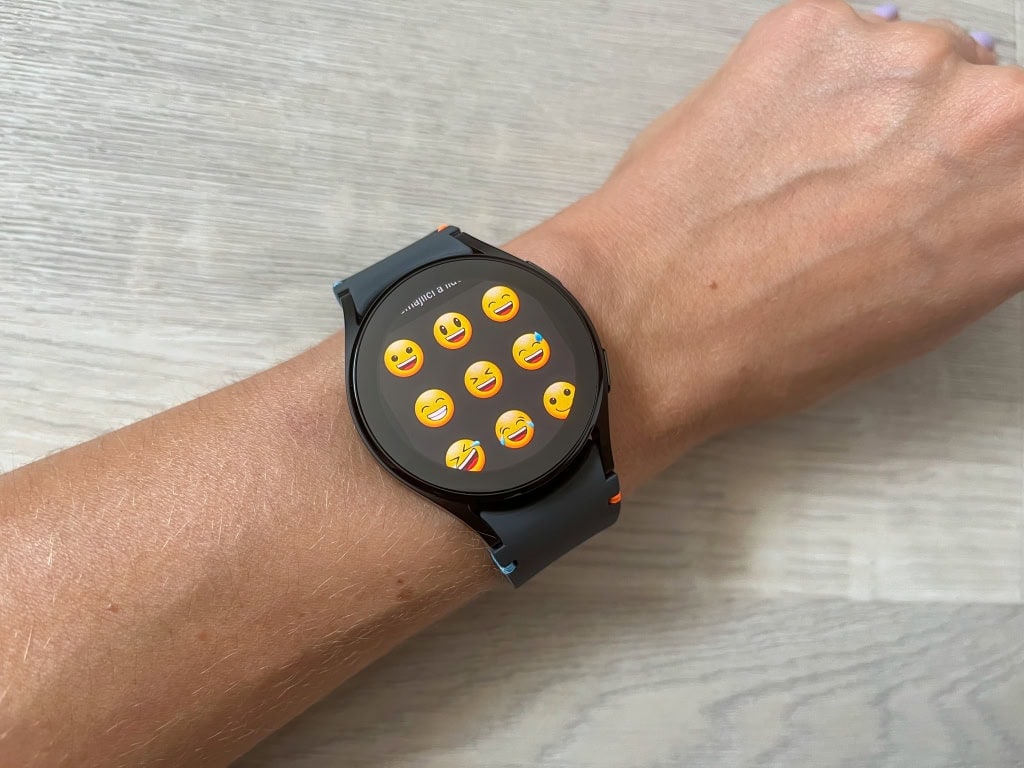 Emoji menü