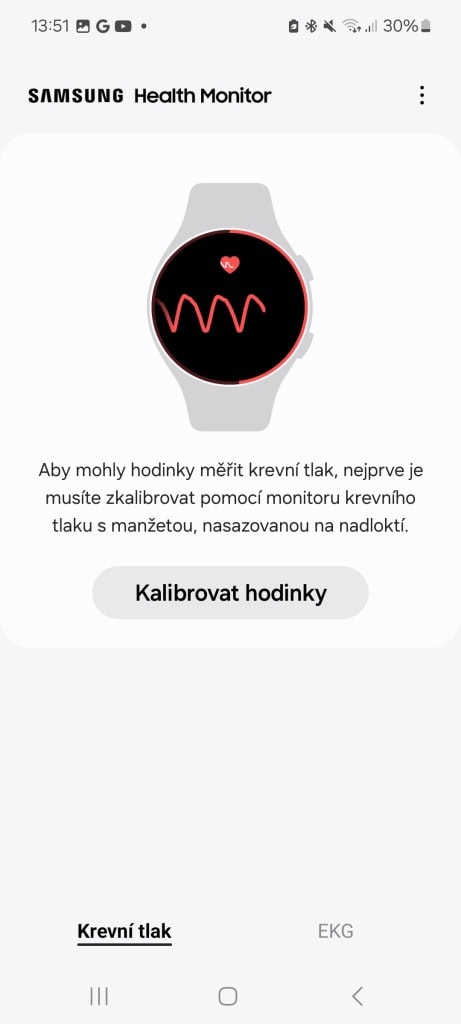 Samsung Health Monitor alkalmazás