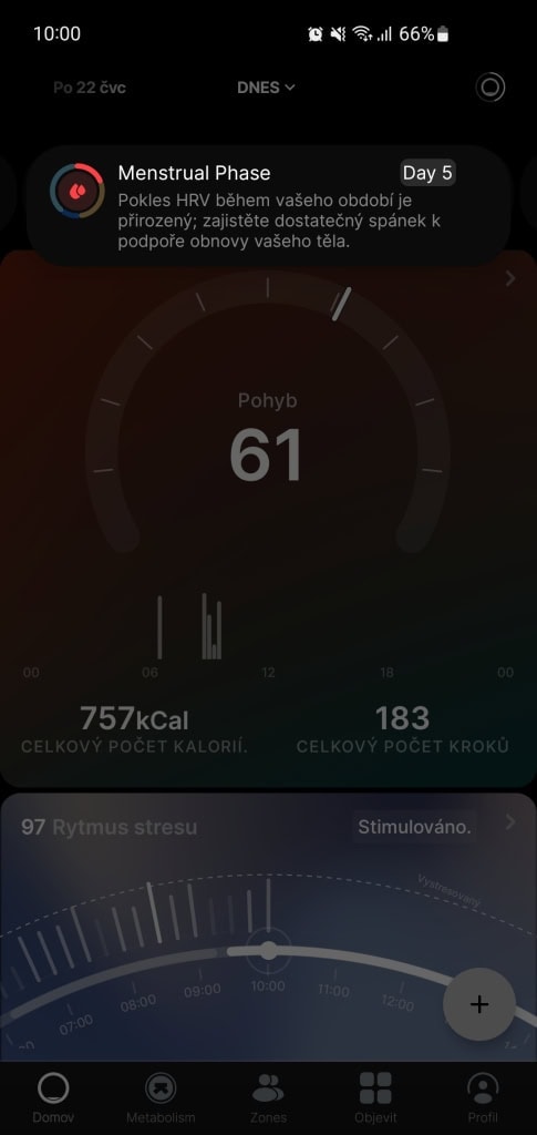 A ciklust elsősorban a pulzusszám-variabilitás szempontjából értékelik.
