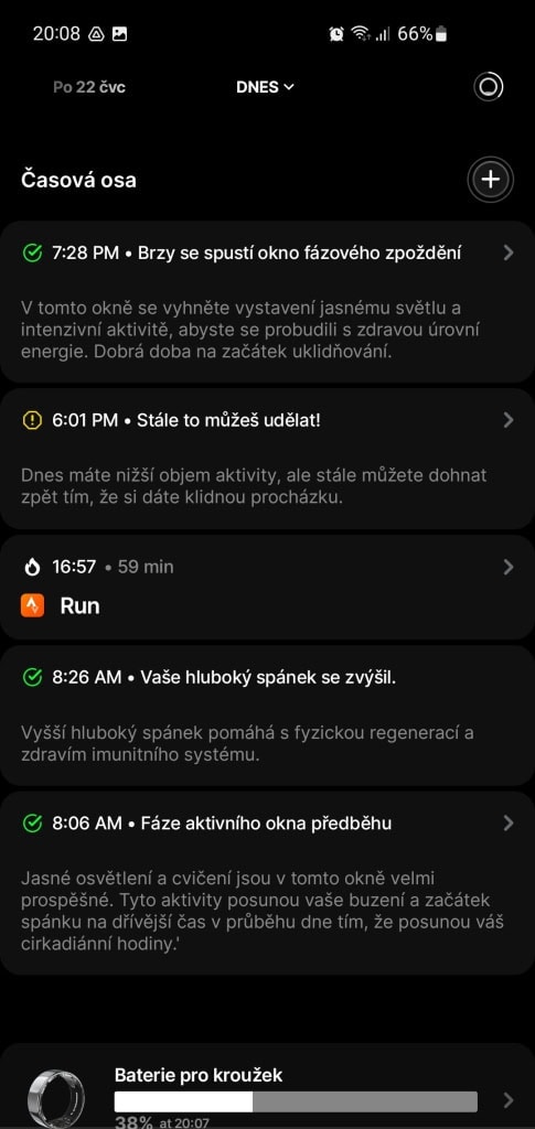 A tengelyen aktivitási rekordokat is találhat