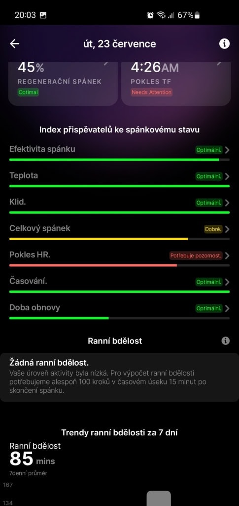 Az egyes tényezők részletesen megtekinthetők