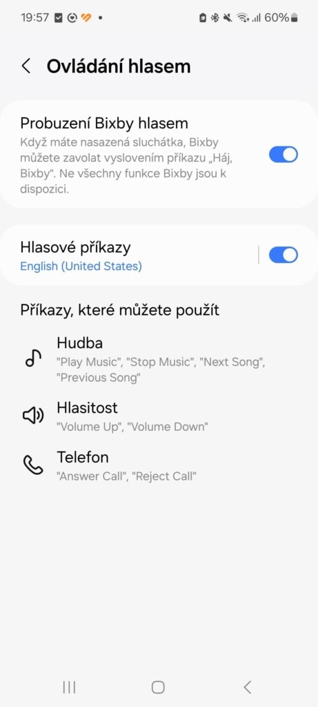 Ne felejtse el engedélyezni a hangutasításokat
