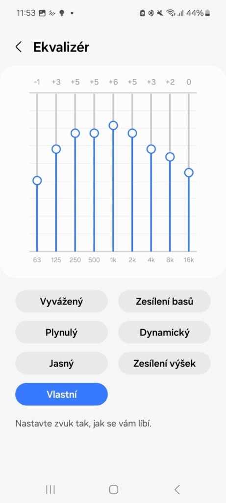Saját equalizer létrehozása az alkalmazásban