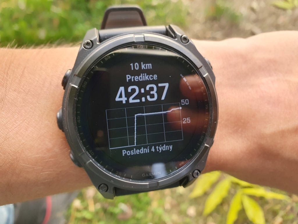 Versenyidő előrejelzés 10 km-re