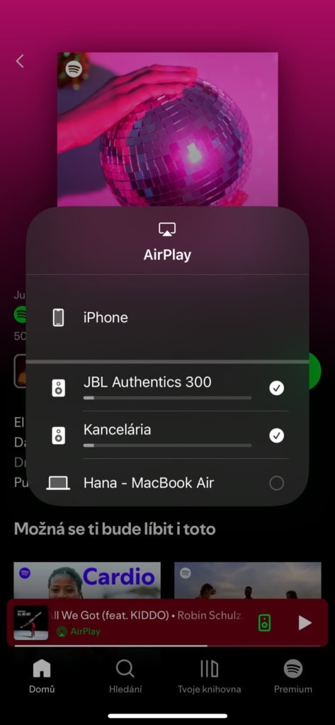 AirPlay indítása