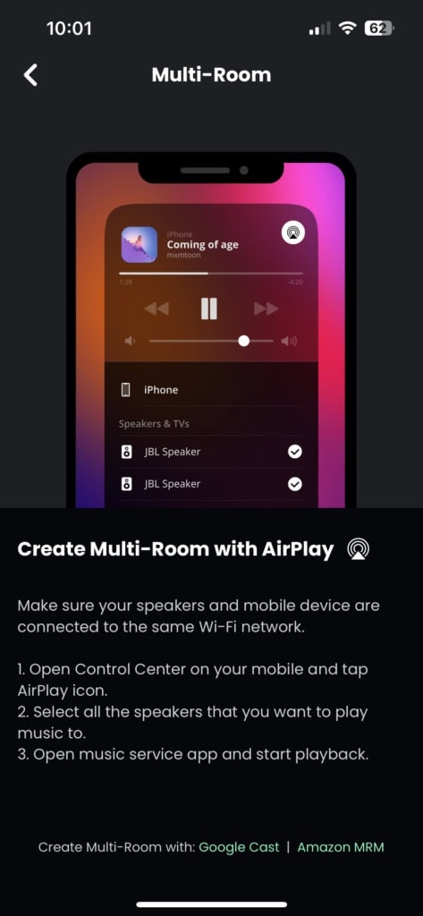 Multi-Room mód