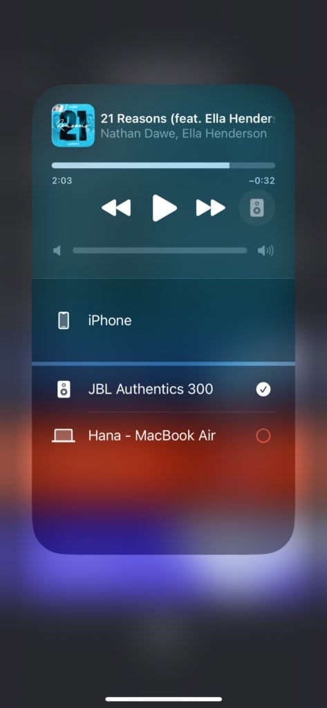 AirPlay funkció
