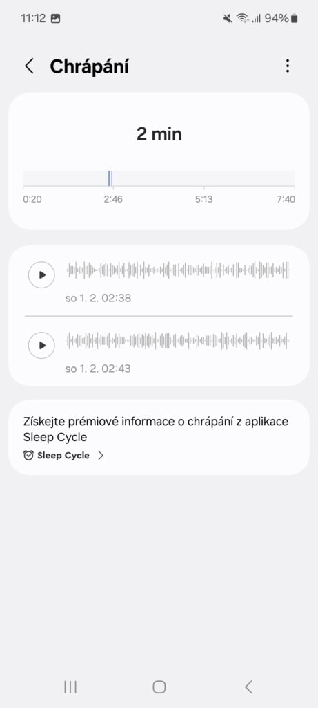 Horkolás detektálása felvételekkel