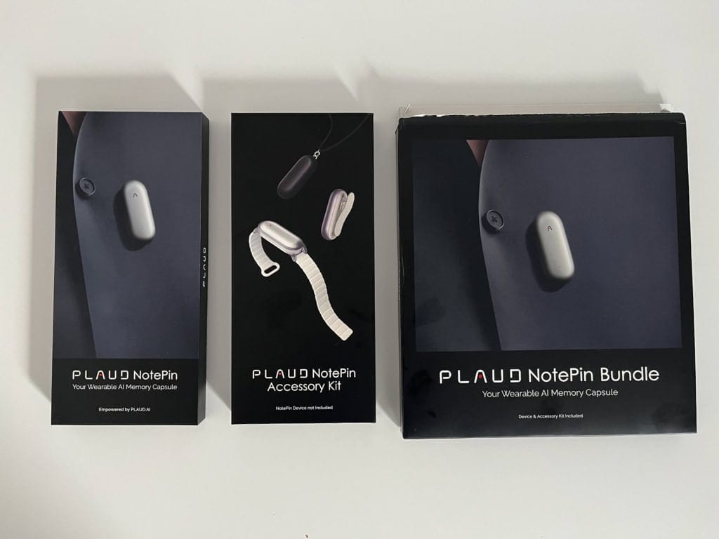 PLAUD NotePin csomagolás