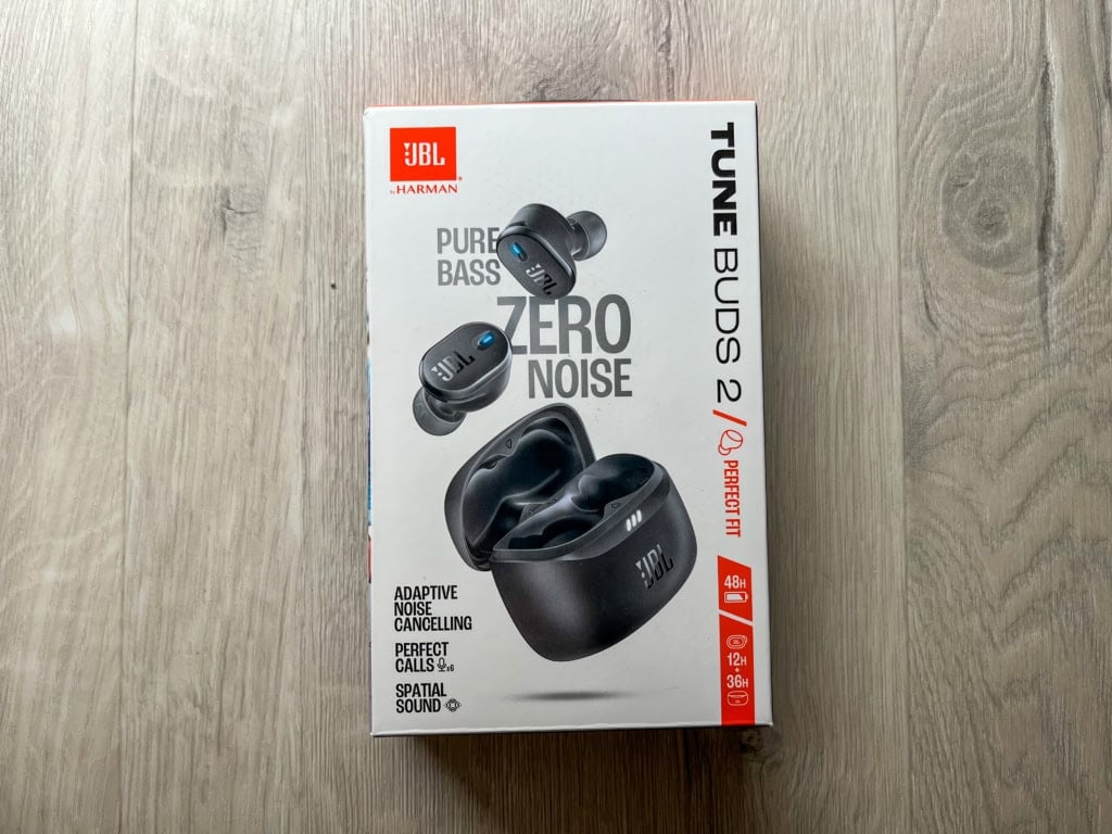 JBL Tune Buds 2 csomagolás