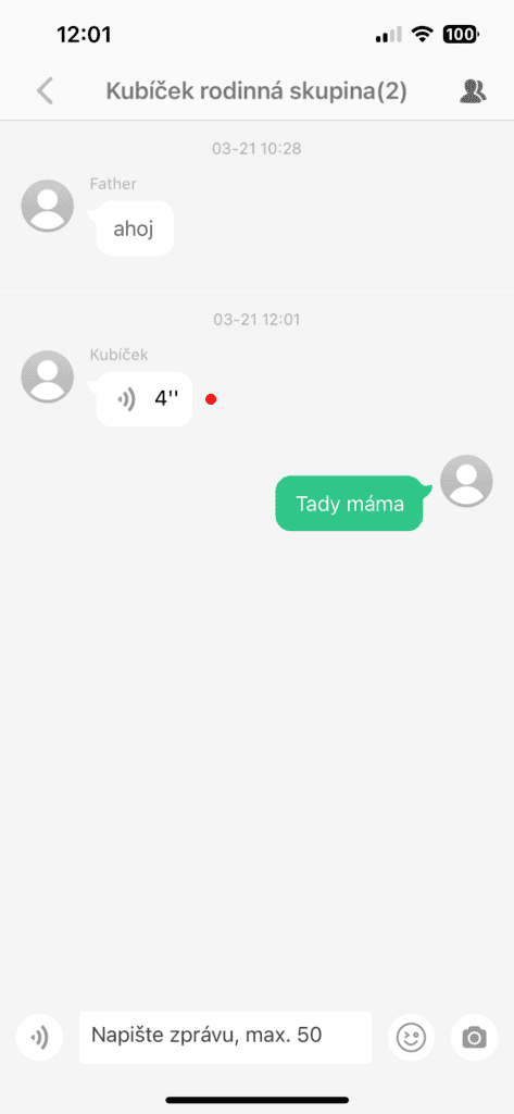 Kommunikáció családi csoporton belül is lehetséges
