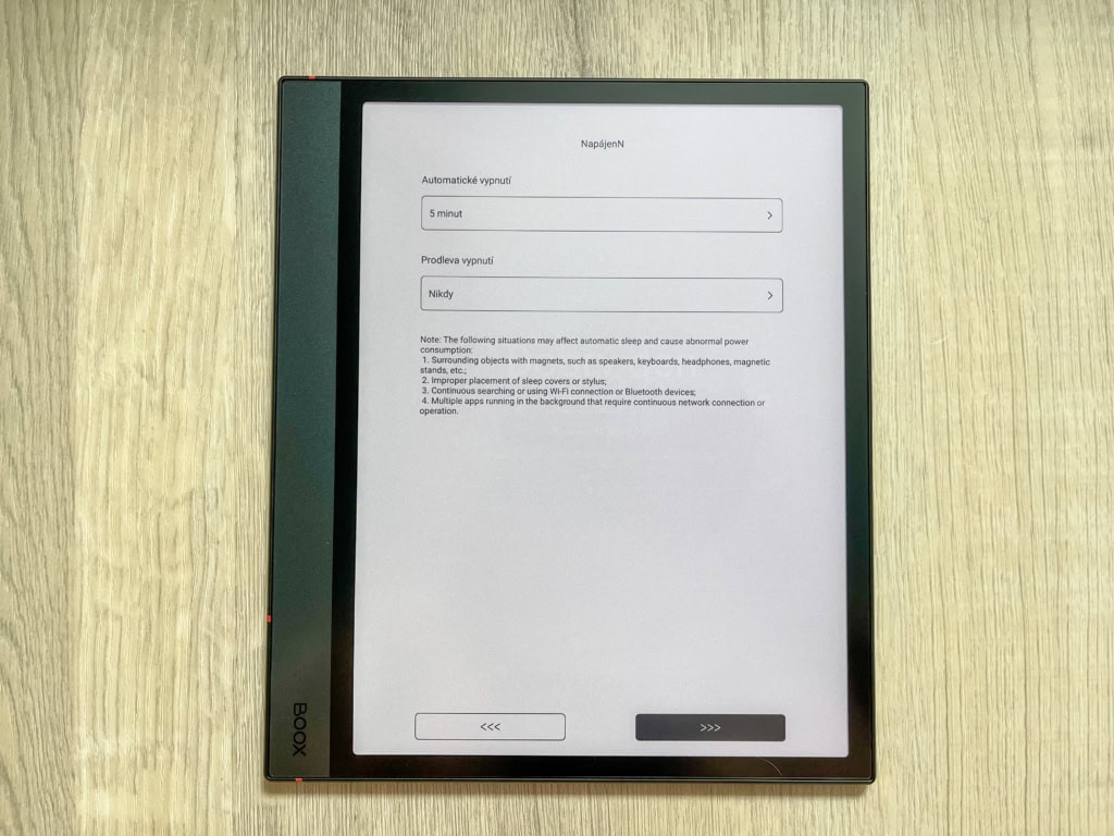 Automatikus kikapcsolás beállítása