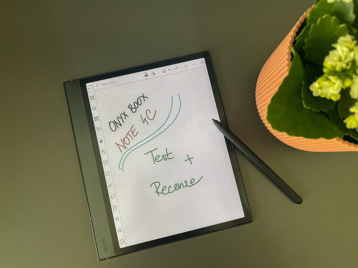 Teszt: ONYX BOOX NOTE 4 C digitális jegyzetfüzet