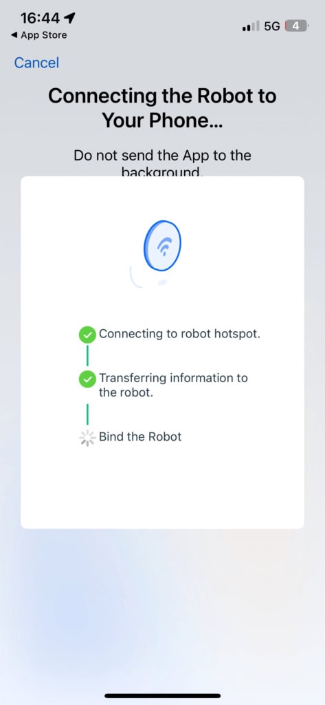 Első csatlakozás az otthoni Wi-Fi hálózathoz