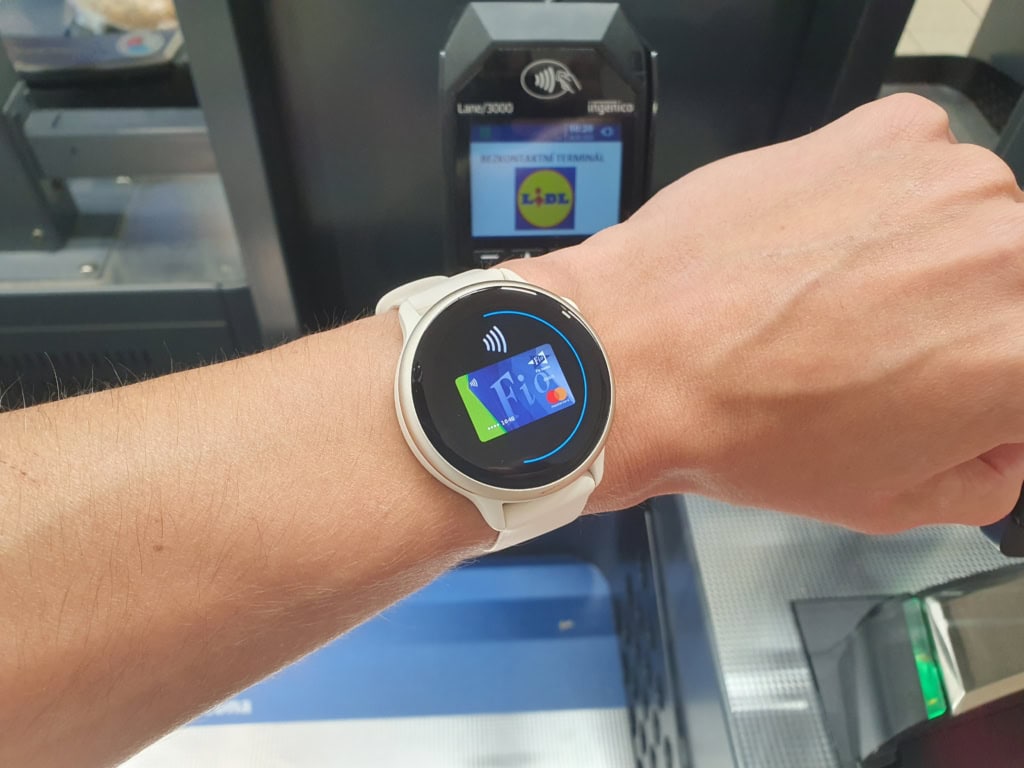 Fizetés Garmin Pay-jel